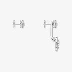 [Luxe Jewellery]  My Twin Trio  Diamond Earrings