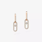 [Luxe Jewellery] Move Link Diamond Earrings