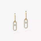 [Luxe Jewellery] Move Link Diamond Earrings