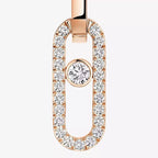 [Luxe Jewellery] Move Link Diamond Earrings