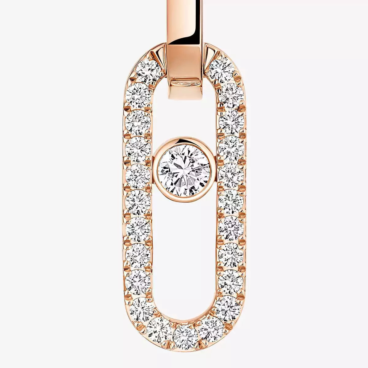 [Luxe Jewellery] Move Link Diamond Earrings