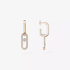 [Luxe Jewellery] Move Link Diamond Earrings