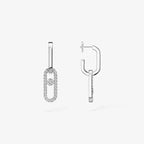 [Luxe Jewellery] Move Link Diamond Earrings