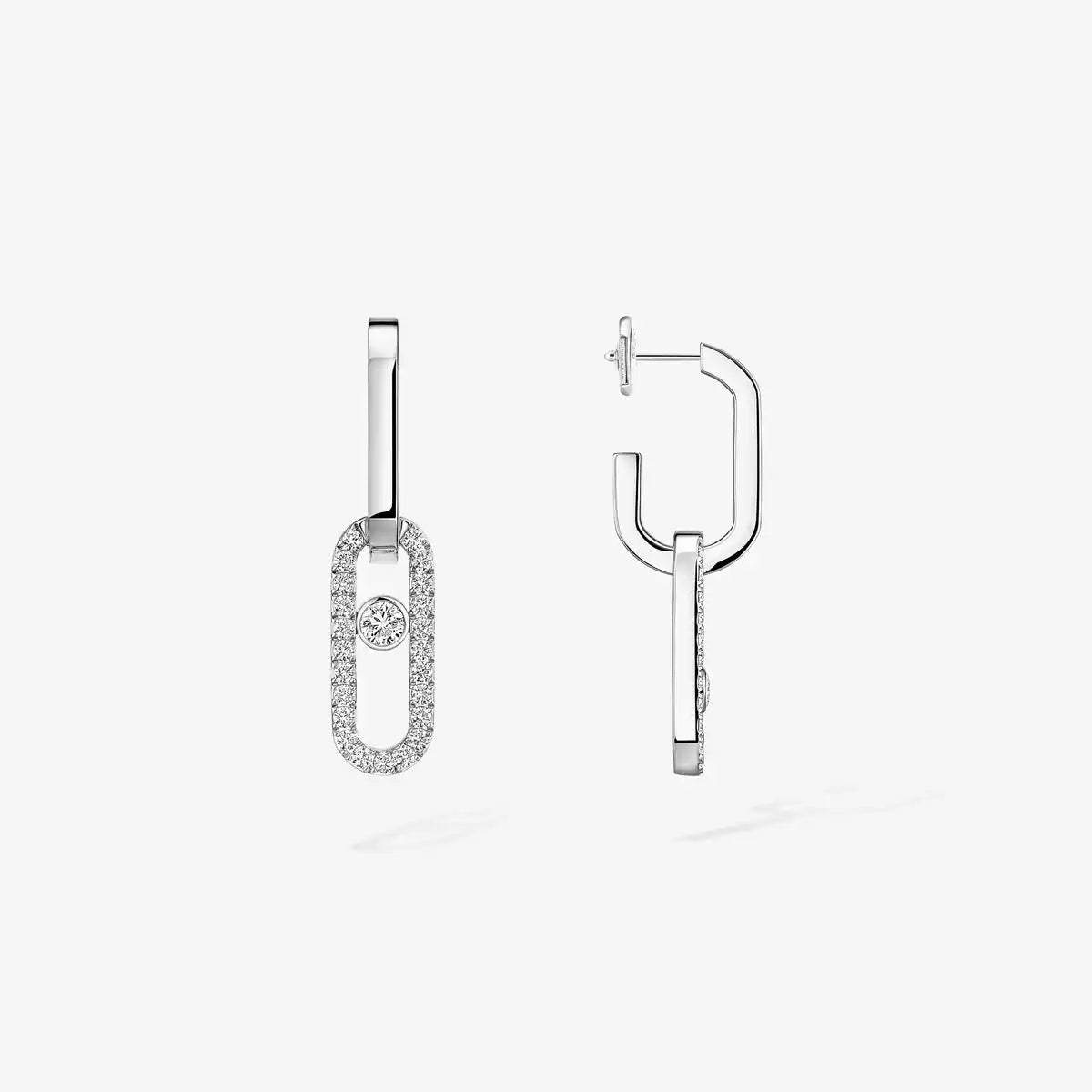 [Luxe Jewellery] Move Link Diamond Earrings