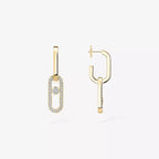 [Luxe Jewellery] Move Link Diamond Earrings