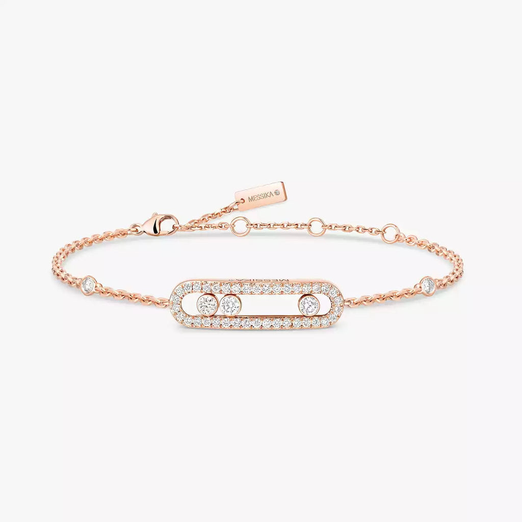 [LUXE JEWELRY]Pavé Baby Move Diamond Bracelet
