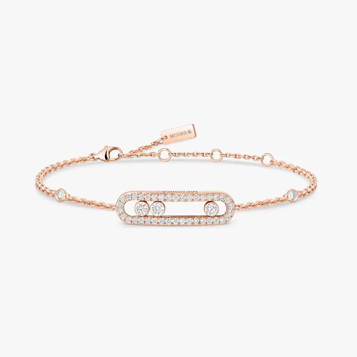 [LUXE JEWELRY]Pavé Baby Move Diamond Bracelet