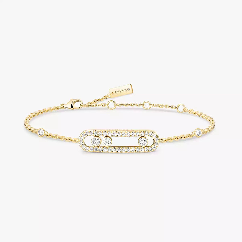 [Luxe Jewellery] Pavé Baby Move Diamond Bracelet