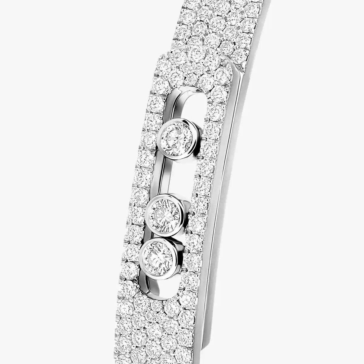 [Luxe Jewellery] Move Noa Full Pavé Diamond Bangle Bracelet