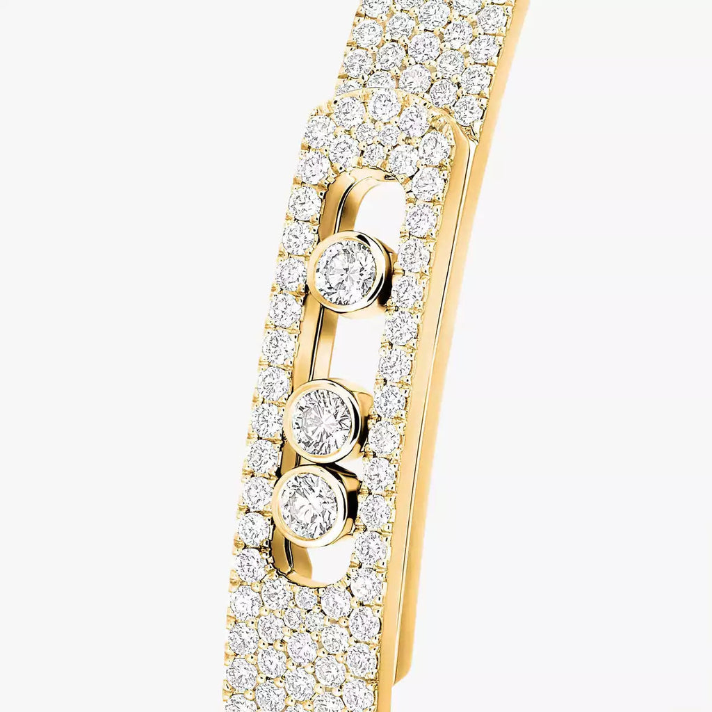 [LUXE JEWELRY]Move Noa Full Pavé Diamond Bangle Bracelet
