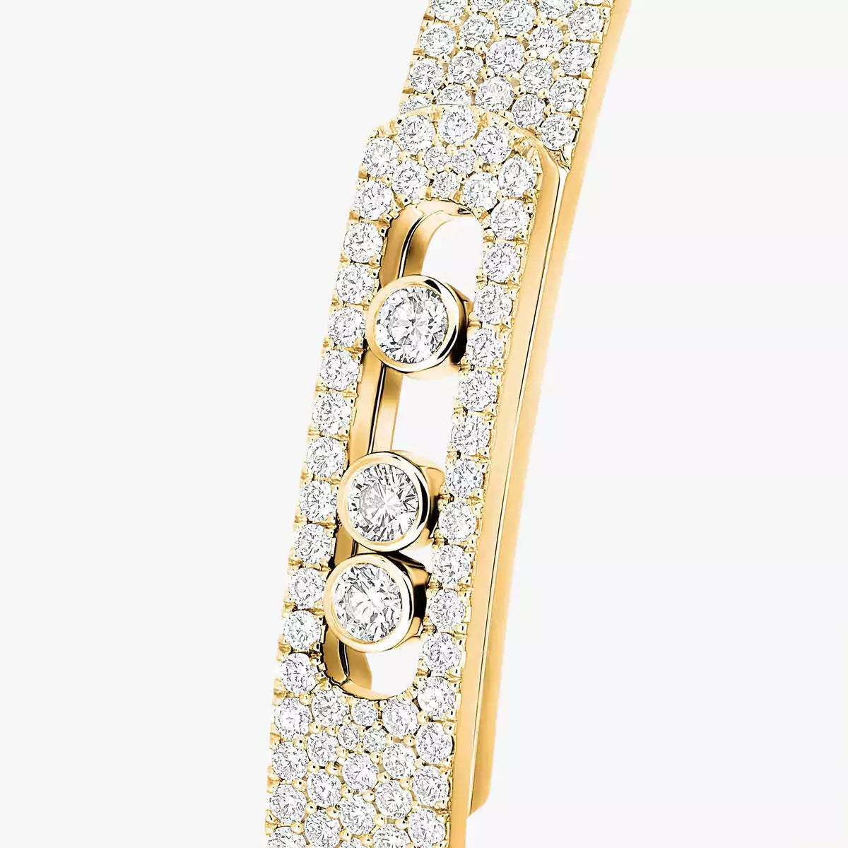 [LUXE JEWELRY]Move Noa Full Pavé Diamond Bangle Bracelet