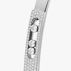 [Luxe Jewellery] Move Noa Rose Gold Pavé Diamond Bangle Bracelet