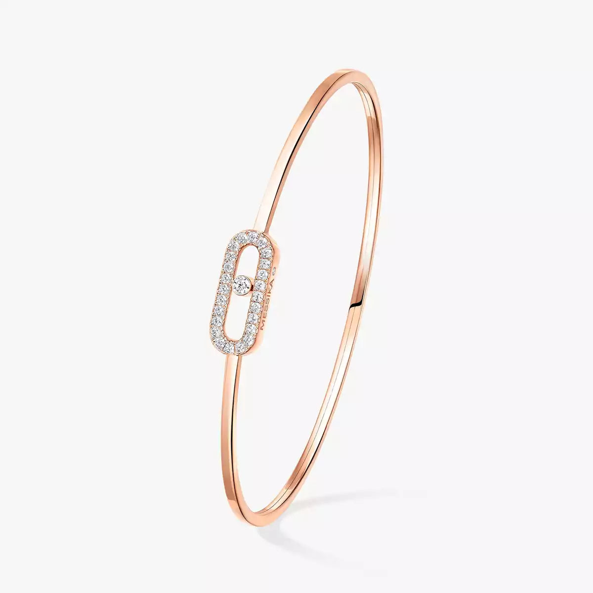 [Luxe Jewellery] Move Uno pavé flex bangle medium
