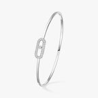 [Luxe Jewellery] Move Uno pavé flex bangle medium