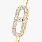 [Luxe Jewellery] Move Uno pavé flex bangle medium