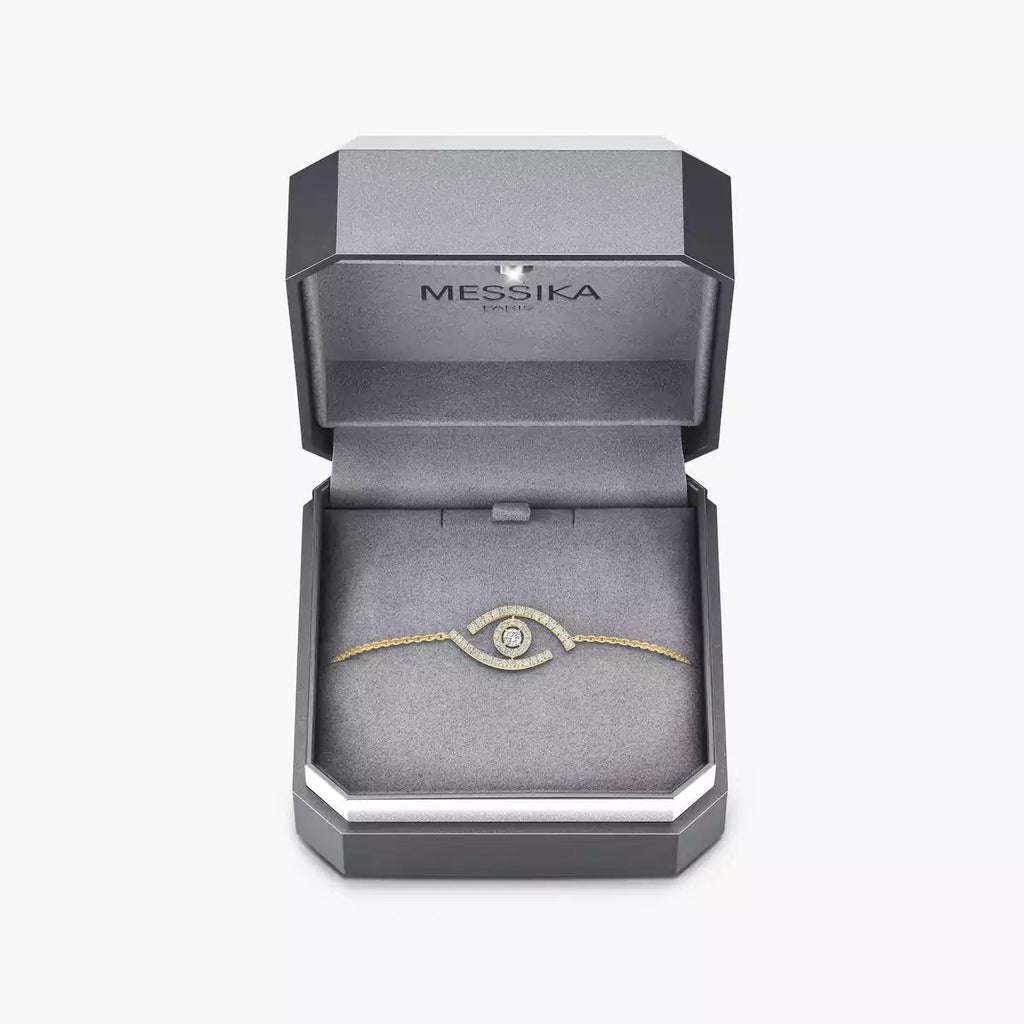 [Luxe Jewellery] Lucky Eye Pave-Set Diamond Bracelet