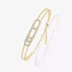 [LUXE JEWELRY] Move Classique pavé bracelet