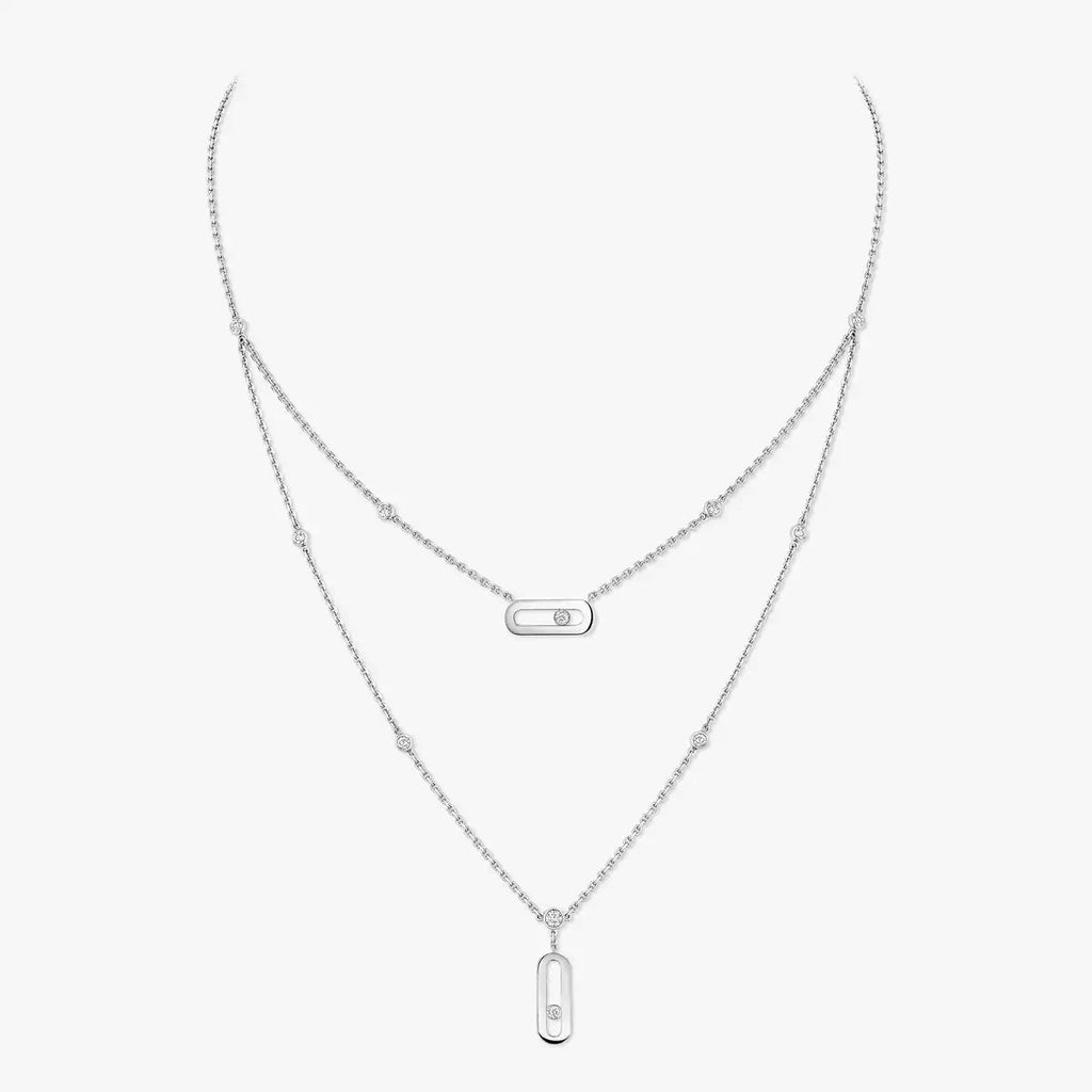 [Luxe Jewellery]  Move Uno Diamond Necklace