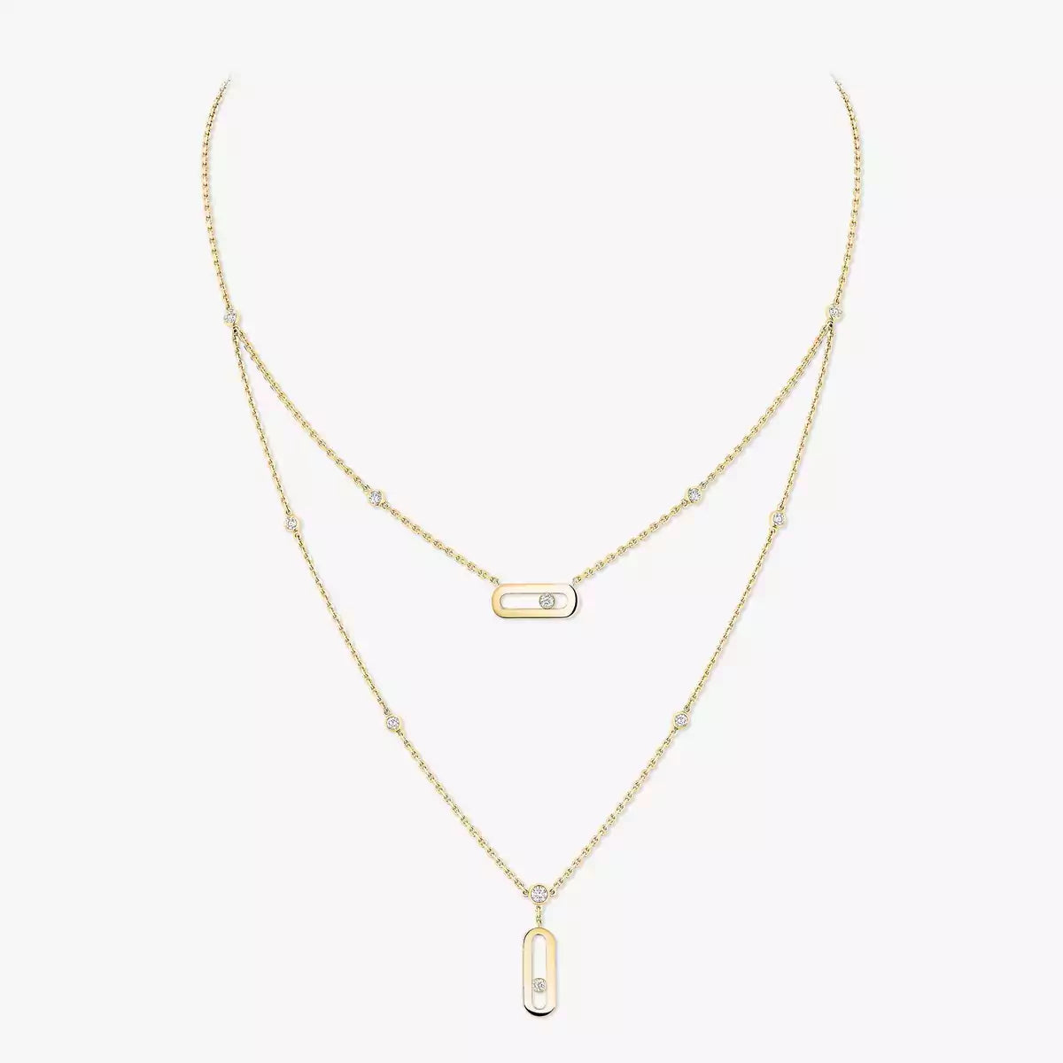 [Luxe Jewellery]  Move Uno Diamond Necklace