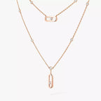 [LUXE JEWELRY] Move Uno Diamond Necklace