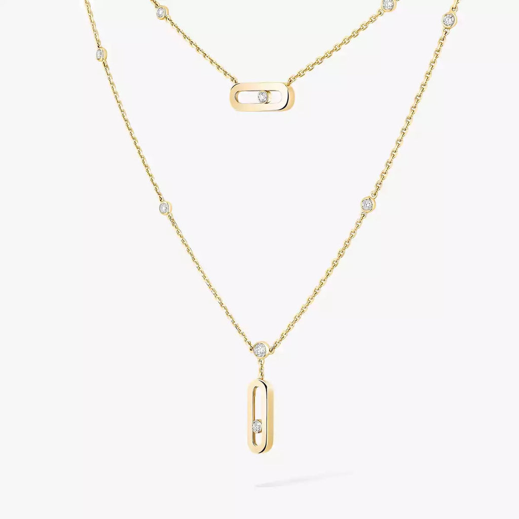 [Luxe Jewellery]  Move Uno Diamond Necklace