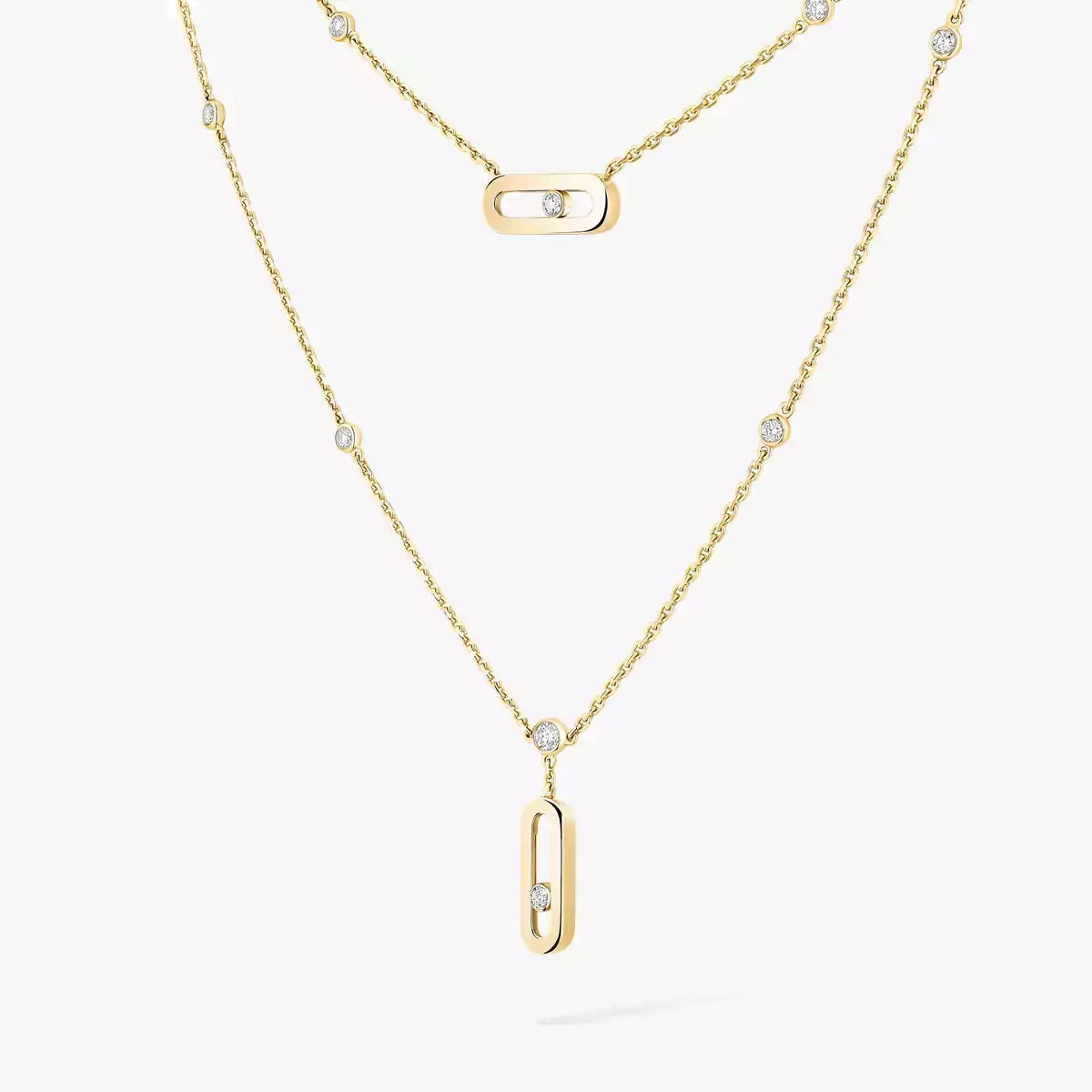 [Luxe Jewellery]  Move Uno Diamond Necklace