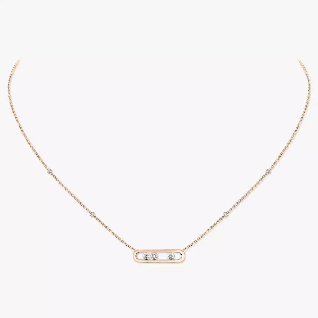 [Luxe Jewellery]  Baby Move Gold Diamond Necklace