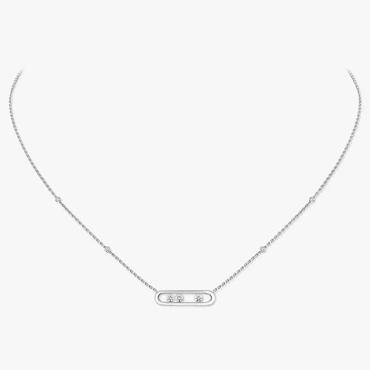 [Luxe Jewellery]  Baby Move Gold Diamond Necklace