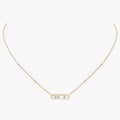 [Luxe Jewellery]  Baby Move Gold Diamond Necklace