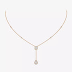 [Luxe Jewellery] Gold Diamond Tie Necklace