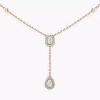 [Luxe Jewellery] Gold Diamond Tie Necklace