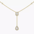 [Luxe Jewellery] Gold Diamond Tie Necklace