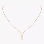 [Luxe Jewellery]  Move Uno Gold Diamond Long Necklace