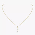 [Luxe Jewellery]  Move Uno Gold Diamond Long Necklace