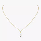 [Luxe Jewellery]  Move Uno Gold Diamond Long Necklace