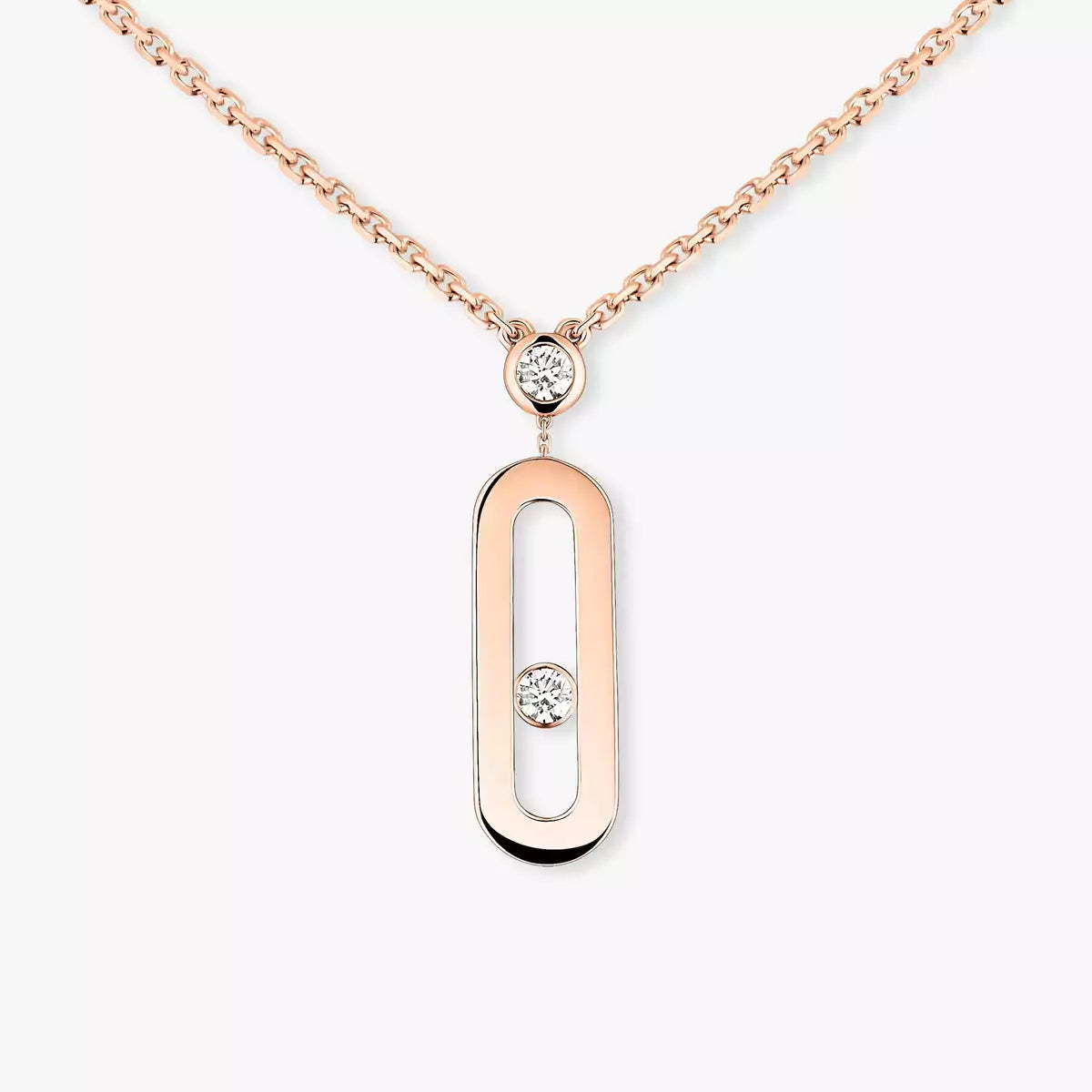 [Luxe Jewellery]  Move Uno Gold Diamond Long Necklace