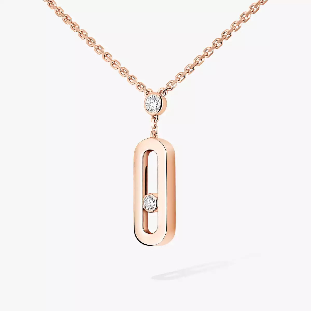 [Luxe Jewellery]  Move Uno Gold Diamond Long Necklace