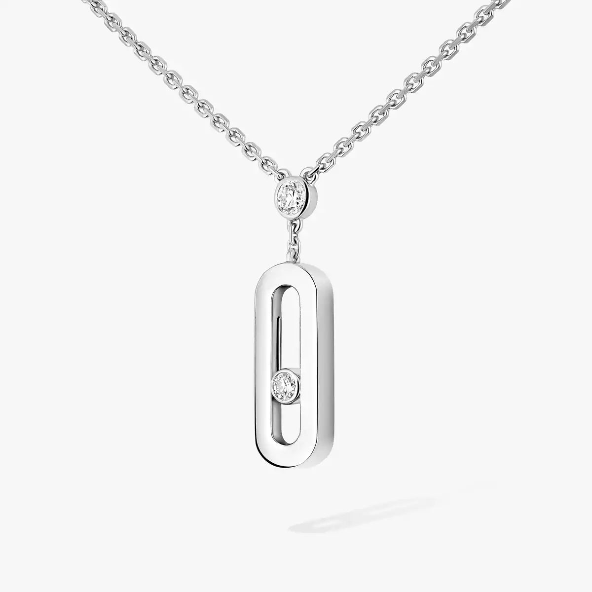 [Luxe Jewellery]  Move Uno Gold Diamond Long Necklace