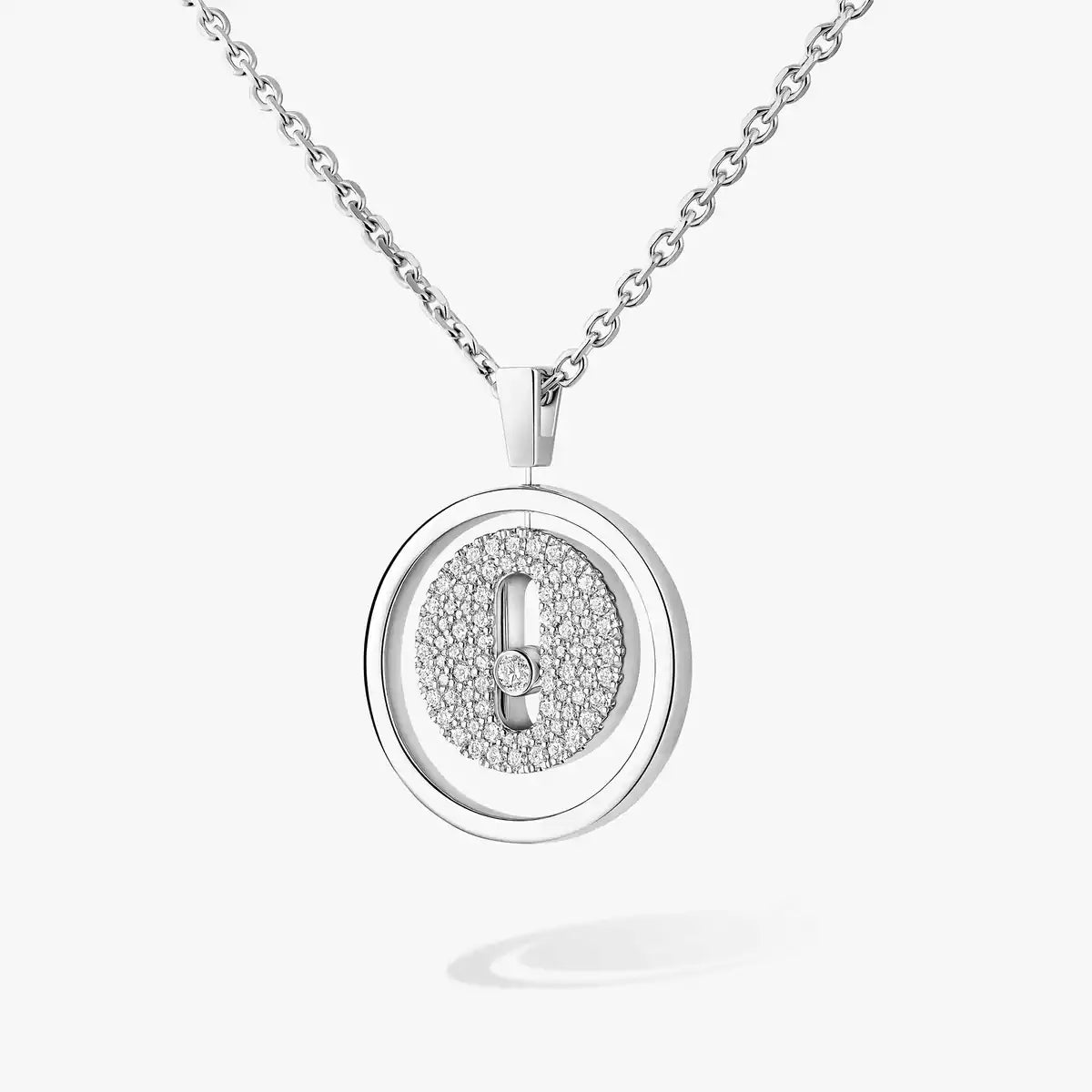 [LUXE JEWELRY] Lucky Move Diamond Necklace