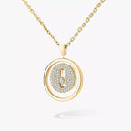 [LUXE JEWELRY] Lucky Move Diamond Necklace