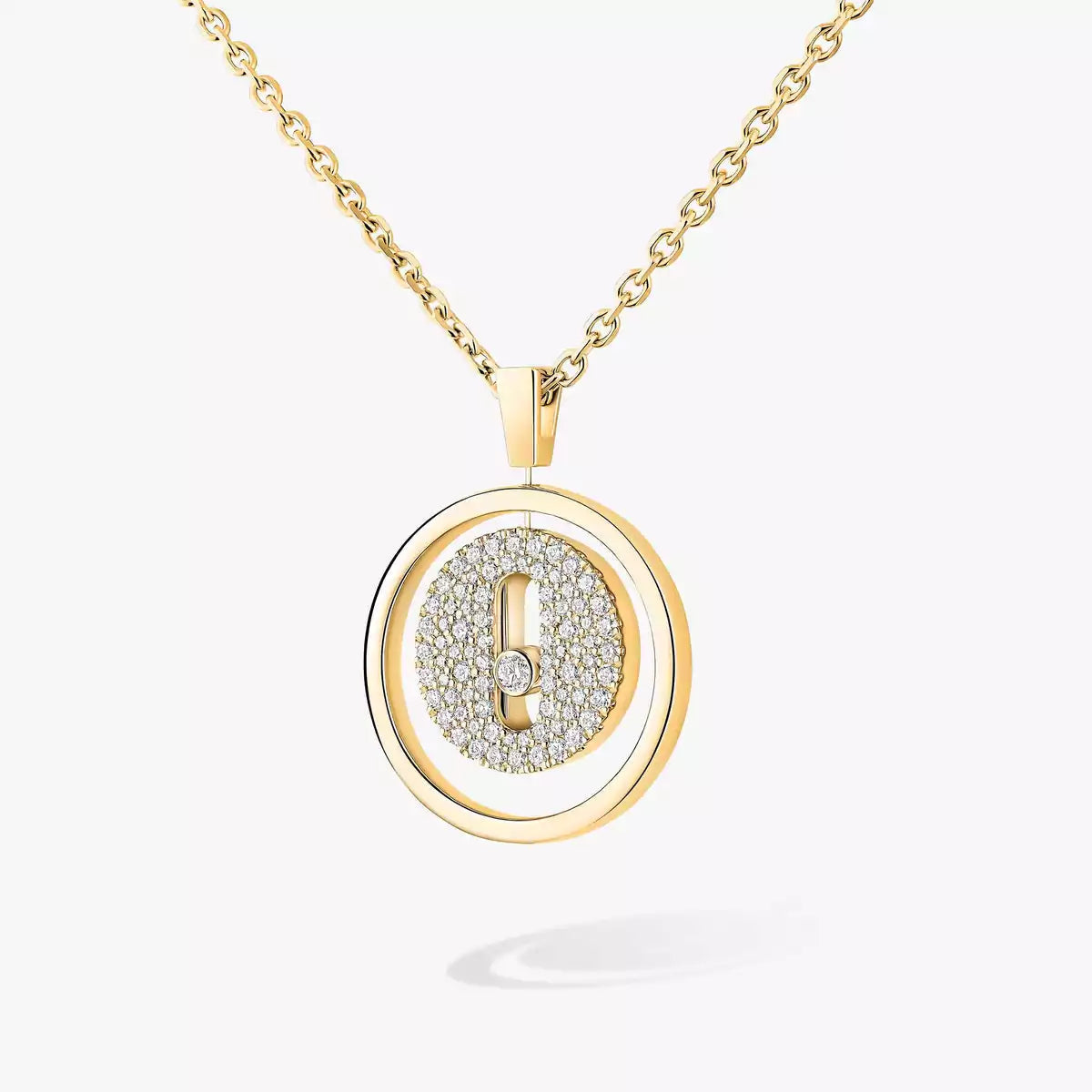 [LUXE JEWELRY] Lucky Move Diamond Necklace