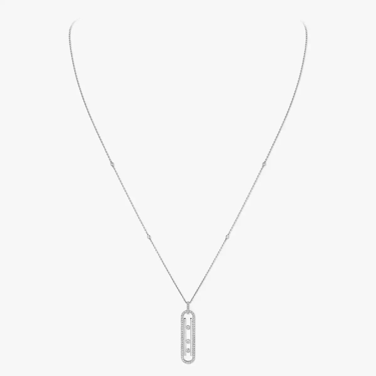[LUXE JEWELRY]Diamond Necklace Move 10Th
