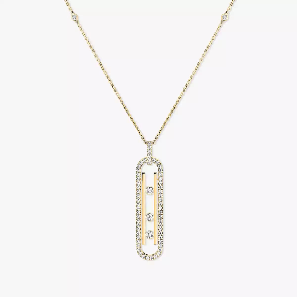 [LUXE JEWELRY]Diamond Necklace Move 10Th