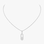 [Luxe Jewellery] Move Uno Diamond Necklace in Rose Gold