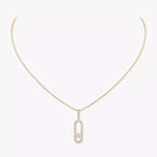 [Luxe Jewellery] Move Uno Diamond Necklace in Rose Gold