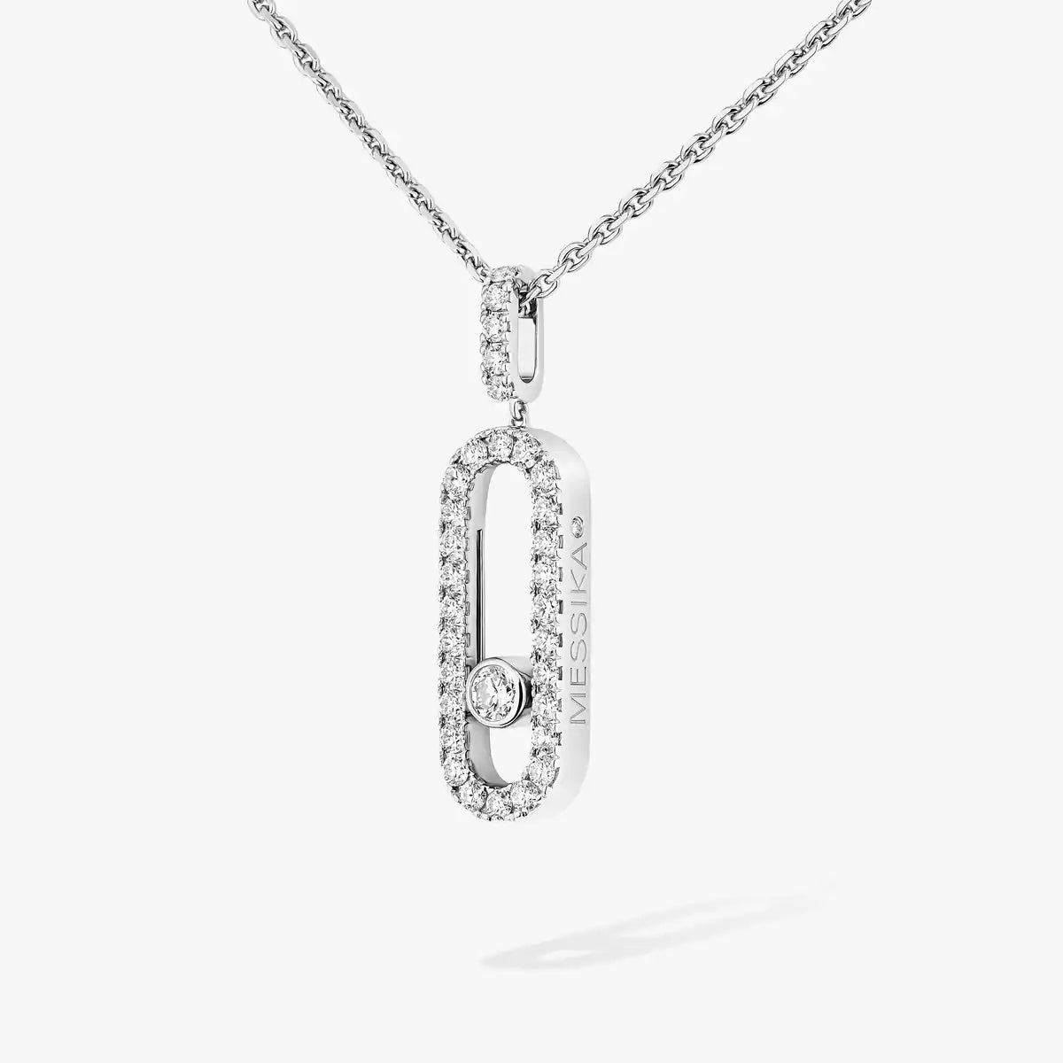 [Luxe Jewellery] Move Uno Diamond Necklace in Rose Gold