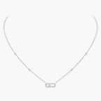 [LUXE JEWELRY]Diamond Necklace Move Uno