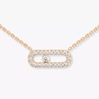 [LUXE JEWELRY]Diamond Necklace Move Uno
