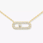 [LUXE JEWELRY]Diamond Necklace Move Uno