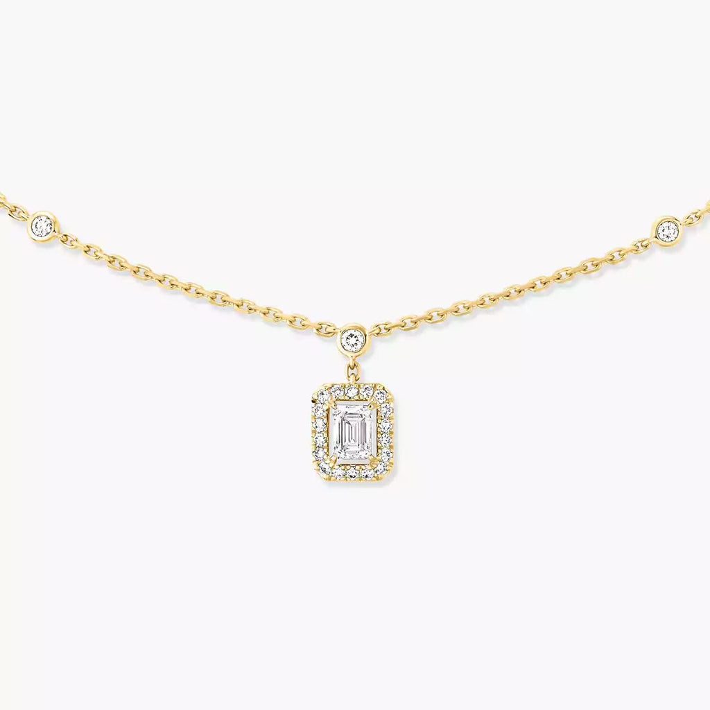[Luxe Jewellery] My Twin Diamond Necklace in Silver